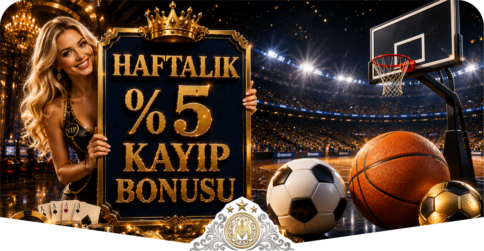 Haftalık %5 Kayıp Bonusu